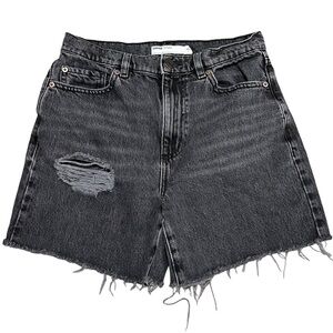 Garage Black Jean Shorts